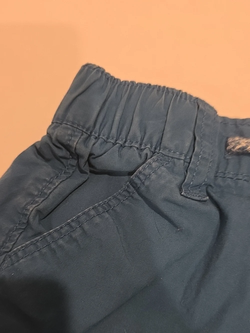 Old Navy 12-18m  Teal-Blue Elastic-Waist Kids Shorts